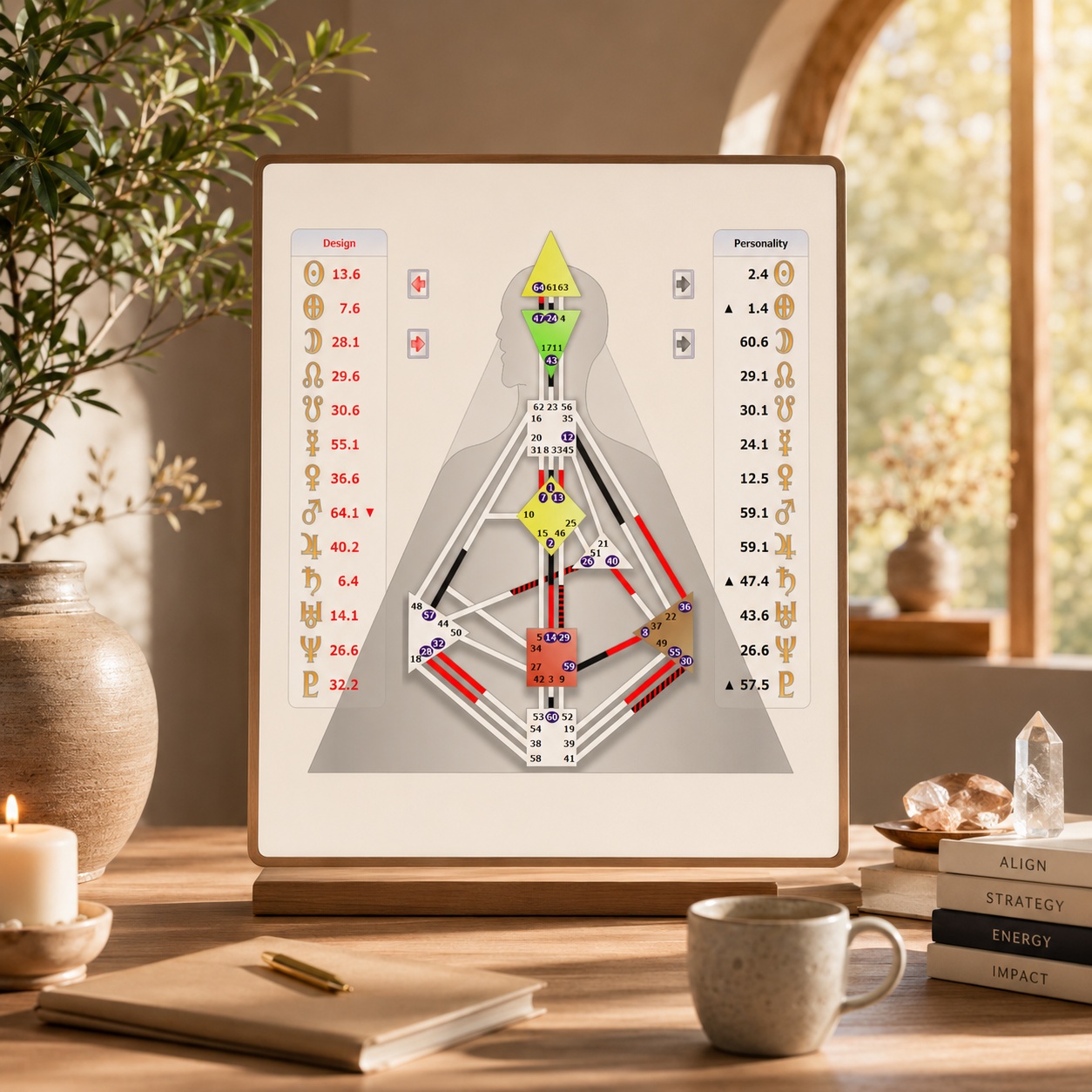 Human Design Chart Example